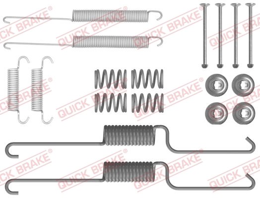 Accessory Kit, brake shoes